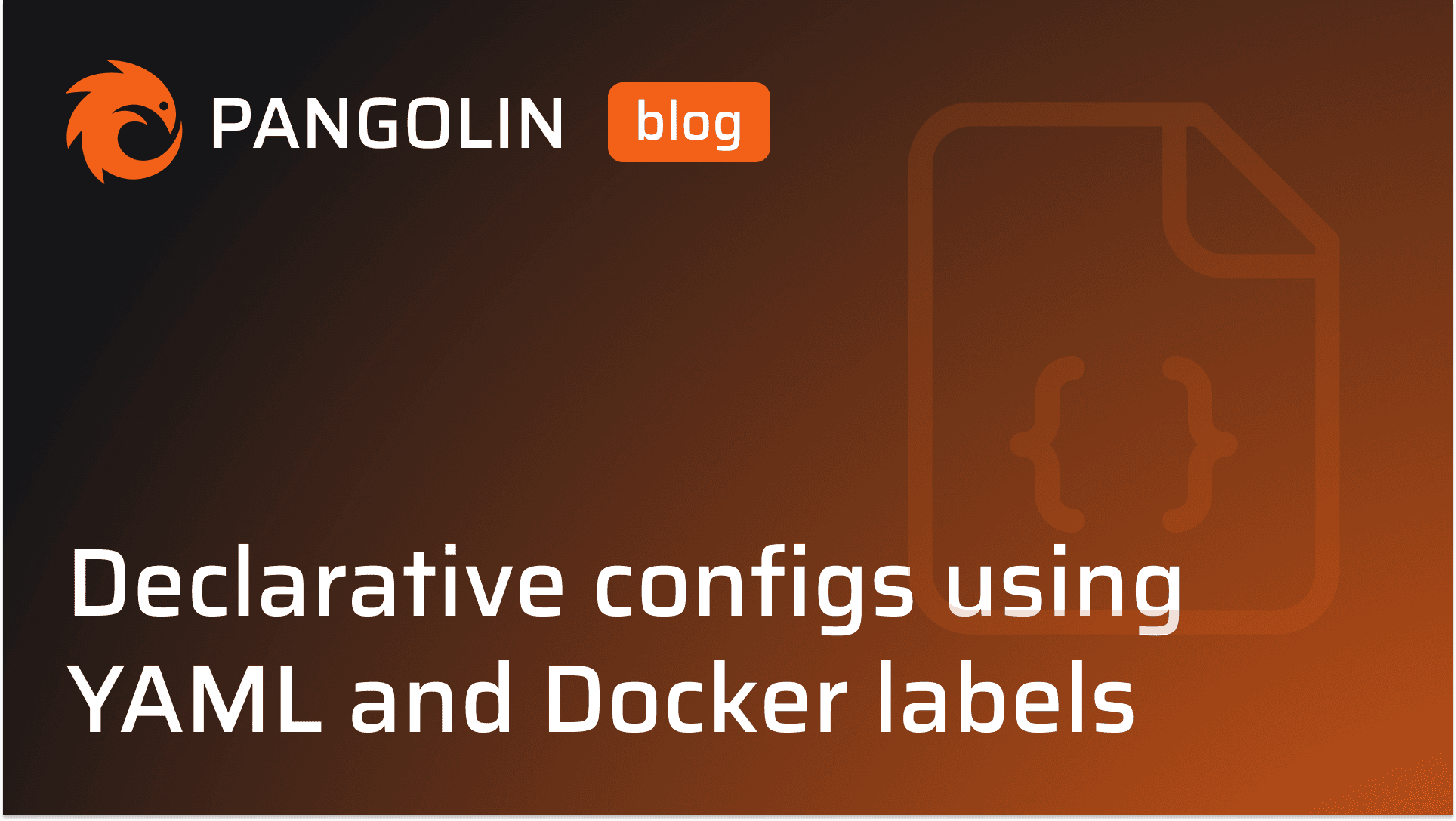 Cover Image for Infrastructure-as-Code for Proxies: Pangolin Blueprints with YAML and Docker Labels